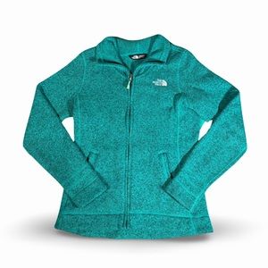 THE NORTH FACE teal jacket
